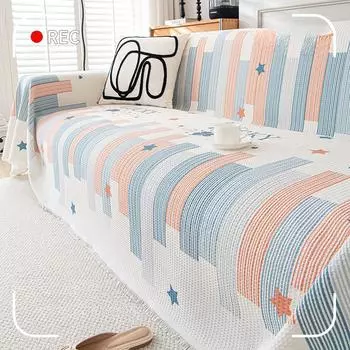 Супермягкая универсальная диванная подушка с кисточкой двухсторонняя для гостиной кемпинга пикника одеяло отдыха релаксации пляжное полотенце 90x90cm зелёный