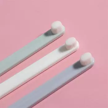 Супермягкая зубная щетка 360 ° для чистки полости рта домашних животных, удаление зубного камня, зубная щетка для собак и кошек, уход за полостью рта, очиститель для полости рта зелёный