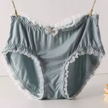 Супермягкое эластичное нижнее белье Modal Fungus Briefs Edge Fresh Cute Knickers Plus Size Underwear L