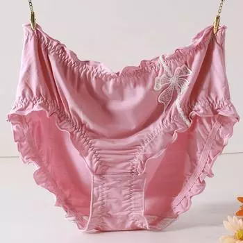 Супермягкое нижнее белье, эластичные трусики, модальные, грибковые, свежие, милые, пухлые, нижнее белье, трусики L