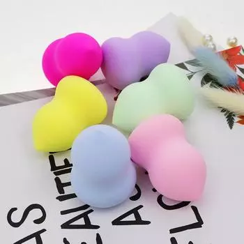 Супермягкое яйцо для макияжа, воздушная подушка, пуховка, которую нелегко есть, порошок, влажная и сухая губка, тыква, студенческая дама, удобный инструмент для макияжа, яйцо для макияжа random color