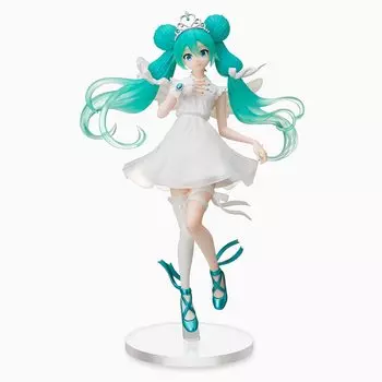 Суперпремиум фигурка Hatsune Miku 15th Anniversary KEI Ver.