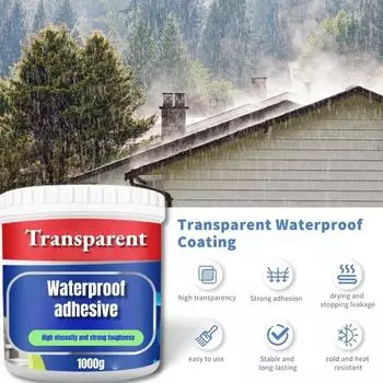 Суперпрочный невидимый водонепроницаемый агент, водонепроницаемый изолирующий герметик, прозрачный водонепроницаемый клей-герметик для устранения течи