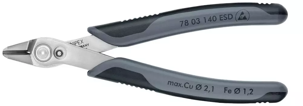 Суперщипцы KNIPEX Electronics 140 мм 7803-140ESD