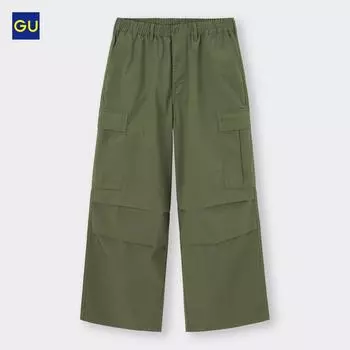 СУПЕРШИРОКИЕ БРЮКИ-КАРГО UNIQLO