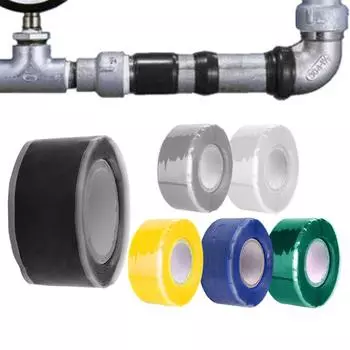 Суперсильная водонепроницаемая лента для ремонта уплотнений с защитой от утечек, самоклеящаяся лента для фиксации волокна