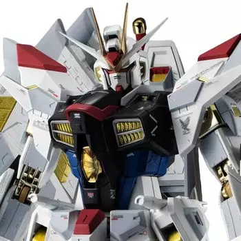Суперсплавный Mighty Strike Freedom Gundam, примерно 188 м, окрашенная подвижная фигурка из АБС и ПВХ, литье под давлением белый