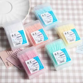 Супертонкая чистка зубов, межзубная щетка с двойной головкой, зубочистка для ухода за полостью рта, зубная нить, выбор зелёный