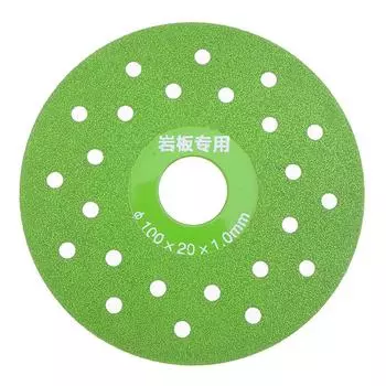 Супертонкий отрезной диск диаметром 4 дюйма/100 мм для фарфора, стекла, керамической плитки, мрамора, алмазная пила для резки на 100 угловых шлифовальных машин