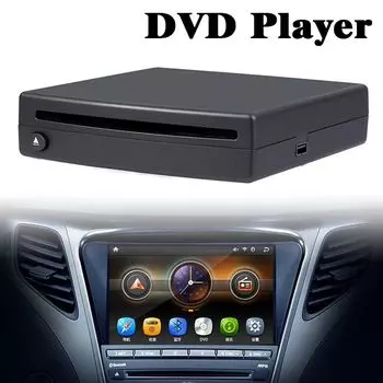 Супертонкий USB-питание, внешний автомобильный CD-DVD-плеер, совместимый с ПК, светодиодным телевизором, MP5-мультимедийным плеером, Android-стерео, автомобильные аксессуары