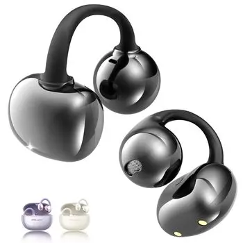 Суперудобные наушники-вкладыши с улучшенным качеством звука Беспроводные наушники с качеством звука Контроль утечки звука Открытого типа Не блокирует ваши