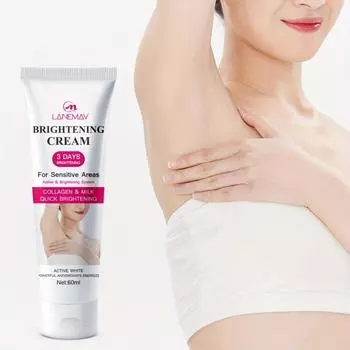 Суперувлажняющий крем для тела для сухой кожи, эффективен для чувствительных участков и темных пятен 60ml