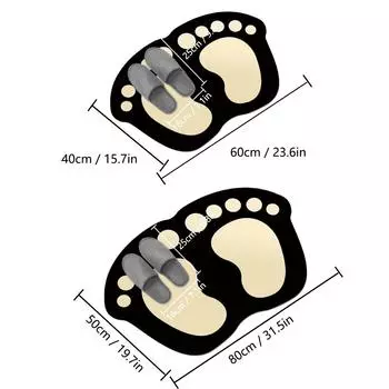 Супервпитывающий быстросохнущий мягкий коврик для ванной комнаты, нескользящий диатомовый ил, коврик для пола в ванной, декоративный коврик для кухни 40cm x 60cm серый