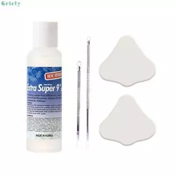 SuperX Lotion Pore Ampoule Blackhead Sebum Softener Extractor 100 мл + Sebum Extractor + Nas Pack Sheet (10 листов) x2