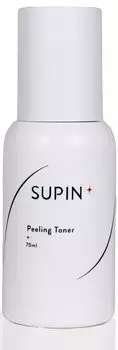 SUPIN PLUS Peeling Toner 70 мл. Стягивающий лосьон для ухода за порами. Содержит молочную и салициловую кислоту. Не содержит спирта | | | |