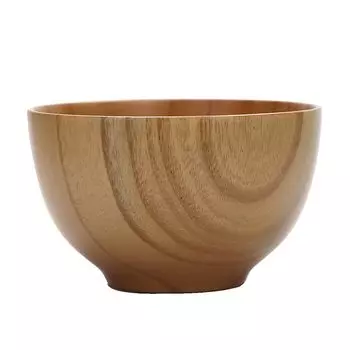 Суповая миска Osaka Choseido Bowl, деревянная миска для супа мисо, диаметр 420 мл, большая, Yamanaka-nuri, 11,2 см