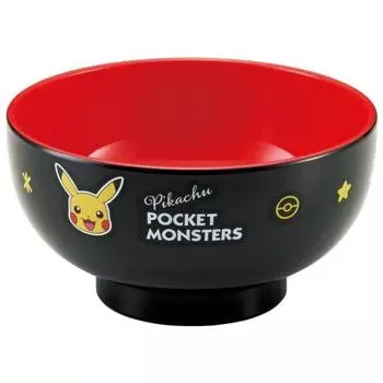 Суповая миска с рисунком скейтера 250 мл с изображением лица Pocket Monster Pikachu для детей N6-A