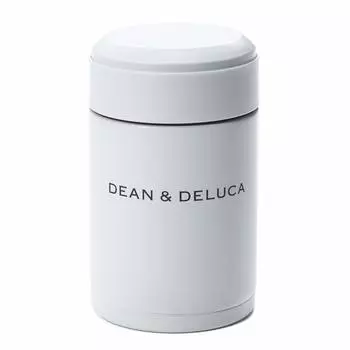 Суповница Dean and DeLuca белая, 300 мл, термоизолированная банка для супа, банка для ланча, длина x ширина x высота 13 см, термо/холод 7,5 7,5 белый