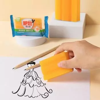 Supplies Soft Art Pencil Eraser School Office Supplies Soap Style Eraser Writing Drawing Eraser A