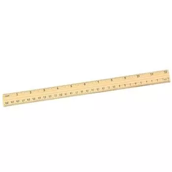 Supplies Teacher Student Children 15/20/30cm Straight Rulers Rulers Drawing Rulers Wooden Rulers 30cm