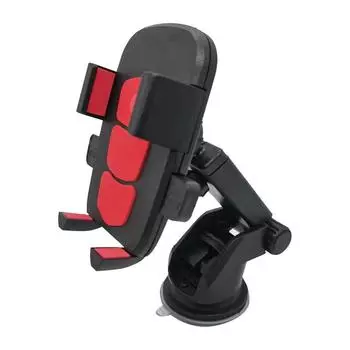 Supply telescopic suction cup car front windshield instrument panel motorcycle mobile phone holder красный