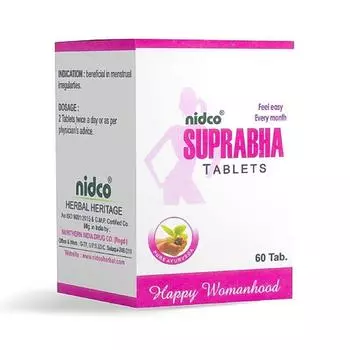 Супрабха (60 таб), Suprabha, Nidco