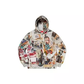 Supreme Art Print Толстовка с капюшоном унисекс с капюшоном многоцветная SUP-SS21-747 M