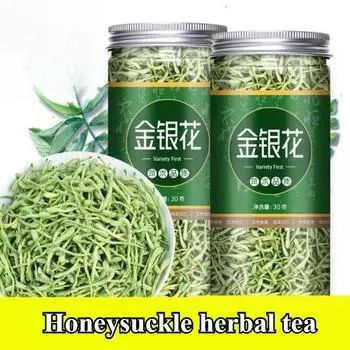 Supreme Bulk Honeysuckle Tea Натуральный Новый Сухой Чай Жимолость Двойной Цветок 30g/can
