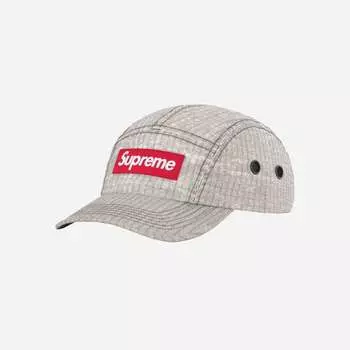 Supreme Distressed Ripstop Camp Cap Stone 23FW -