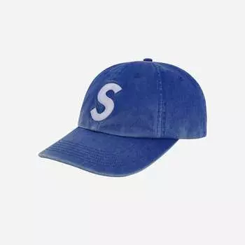 Supreme Pigment Print S Logo 6 Panel Royal 20SS -