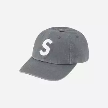Supreme Pigment Print S Logo 6 Panel Серый 22FW -