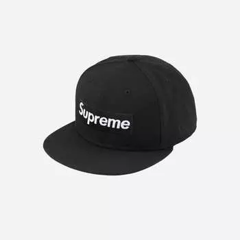 Supreme Sharpie Box Logo New Era Черный 24SS