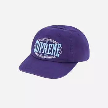 Supreme Warm Up 6-панельный фиолетовый 23FW -