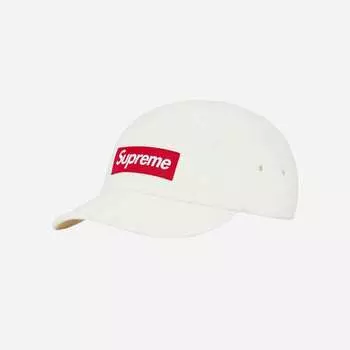 Supreme Wool Camp Cap White 21FW -