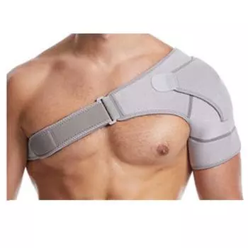 Suptrust Recovery плечевой бандаж для мужчин и женщин, поддерживающий плечевой бандаж, регулируемый рукавной бандаж чёрный