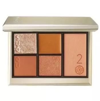 SUQQU 20th Anniversary Eye Blush Compact 101 Orange Light Anniversary Limited & / -TOUKOUGASANE (20-е издание)