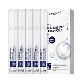 Sur.Medic Plus Super Glutathione 100TM Bright Ampoule 1ml*10Pcs