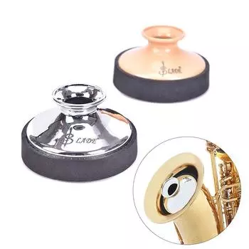 Сурдина для саксофона альт ABS Sax Mute Silencer для саксофона альт Аксессуары для саксофона wood color