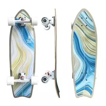 Surf Skateboard HEAVEN SKATEBOARD CLIFFS30 Surfing Off Training Outlet