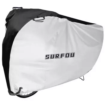 SURFOU Bike Fits Electric Bikes up to 29 Windproof and Includes Storage Universal Size for Kids and Adults Cover, Thick, Waterproof, 210D, Rainproof,