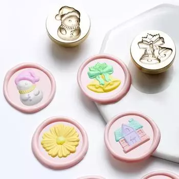 Сургучная печать, термостойкие украшения автомобиля, гладкие края, конверты для скрапбукинга, штамп для головы, сувениры для вечеринки 1