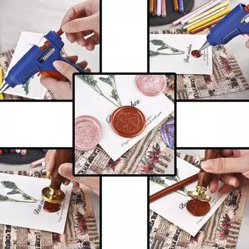 Сургучные палочки для плавления клеевого пистолета Сургучные палочки для свадебных приглашений Сургуч для модного подарка, украшения