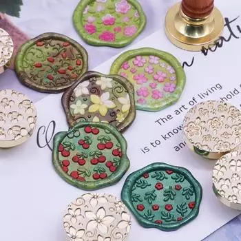 Сургучные печати 3D рельефные конфеты серии медная головка для упаковки подарков на праздники открытки скрапбукинг инструменты для запечатывания почтового декора