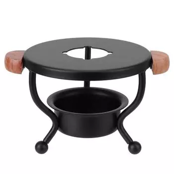 Сургучный штамп-подставка для палочек, самодельный подарок, деревянная ручка, ложка для сургуча, штатив для свечного штампа, огненная краска, ретро-печь для сургуча, горшок для плиты Melting Furnace