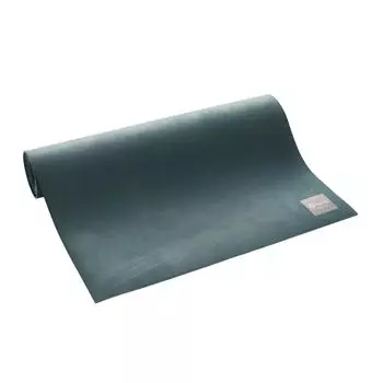suria Yoga Натуральный амортизирующий резиновый коврик для йоги Deep Teal, резина, нескользящий, [Натуральный коврик, зеленый]