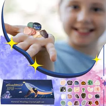 Сюрприз на тему Адвент-календаря | Адвент-календарь со скалами и принадлежностями для вечеринки в честь Дня святого Валентина One Size