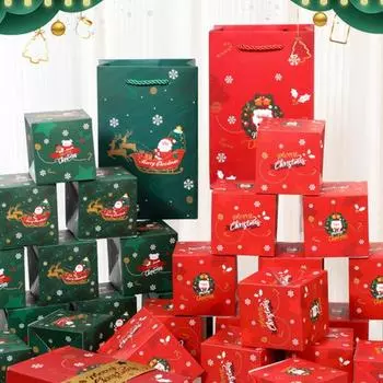 Сюрприз подарочный набор коробка выдвижная подарочная коробка для рождественского сюрприза 10pcs красный