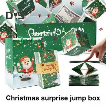 Сюрприз всплывающая подарочная коробка для денег складной красный конверт подарочная коробка своими руками денежный подарок прыгающая коробка на день рождения валентинка предложение годовщина 6pcs красный