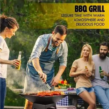 Surrounding Stove Cooking Tea Grill Camping Grill Portable Grill Outdoor Homestay Camp Bbq Barbecue чёрный