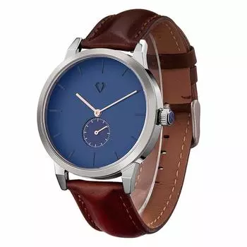 SURVAN WatchDesigner Watch Construction Swiss Couot Sapphire Mirror Genuine Leather Band 50 Meter Water Resistance Men s Top-Level